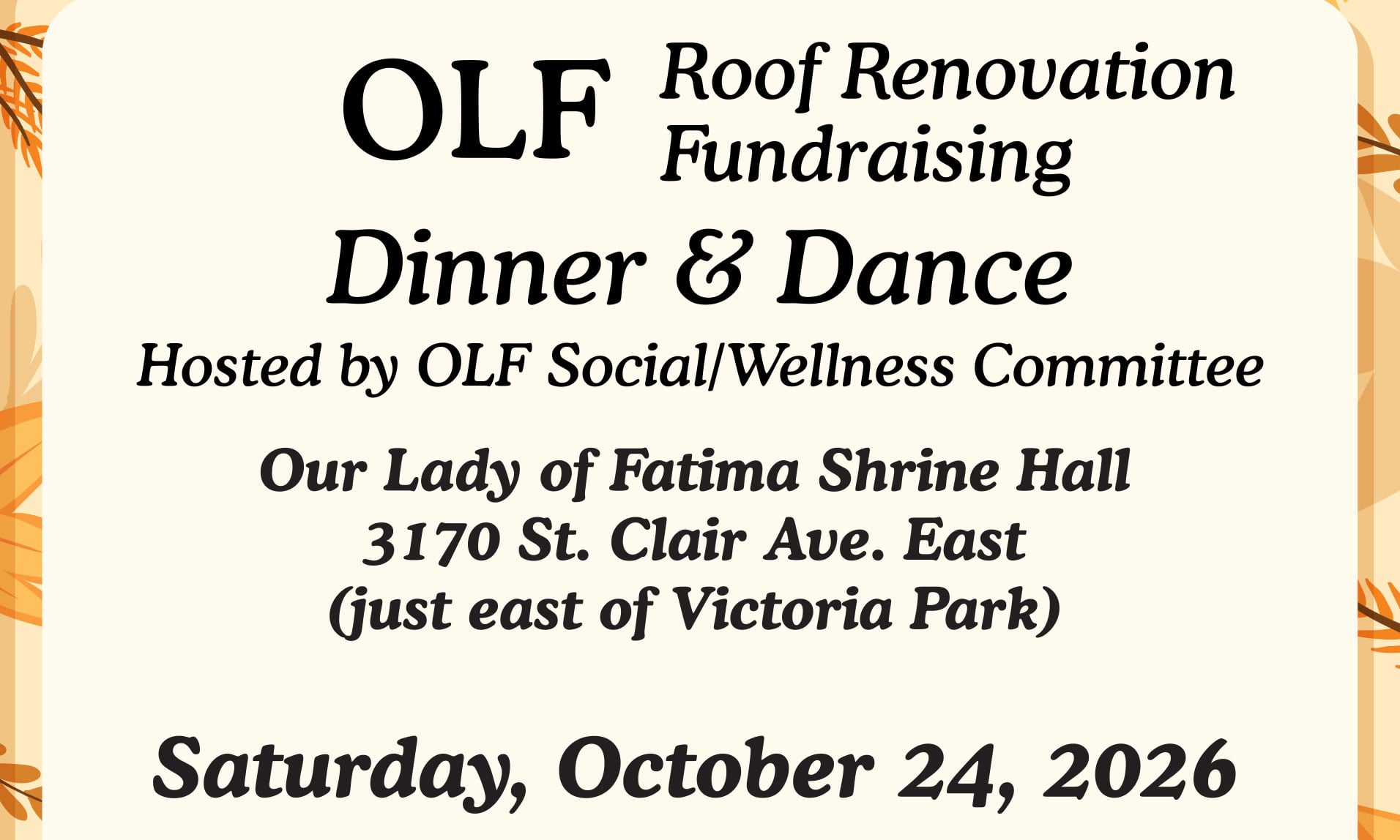Dinner Dance 2026