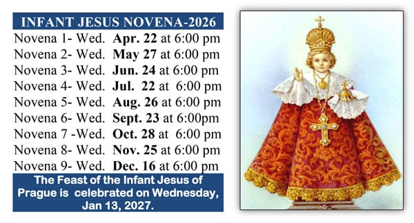 Infant Jesus Novena 2026